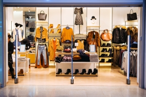 Dresses Displayed in A Retail Clothing Shop
